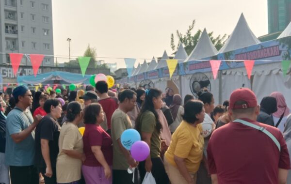 Area Bermain Anak di Pasar Rakyat Hari Bhayangkara ke-80: Polri Hadirkan Kegembiraan untuk Si Kecil